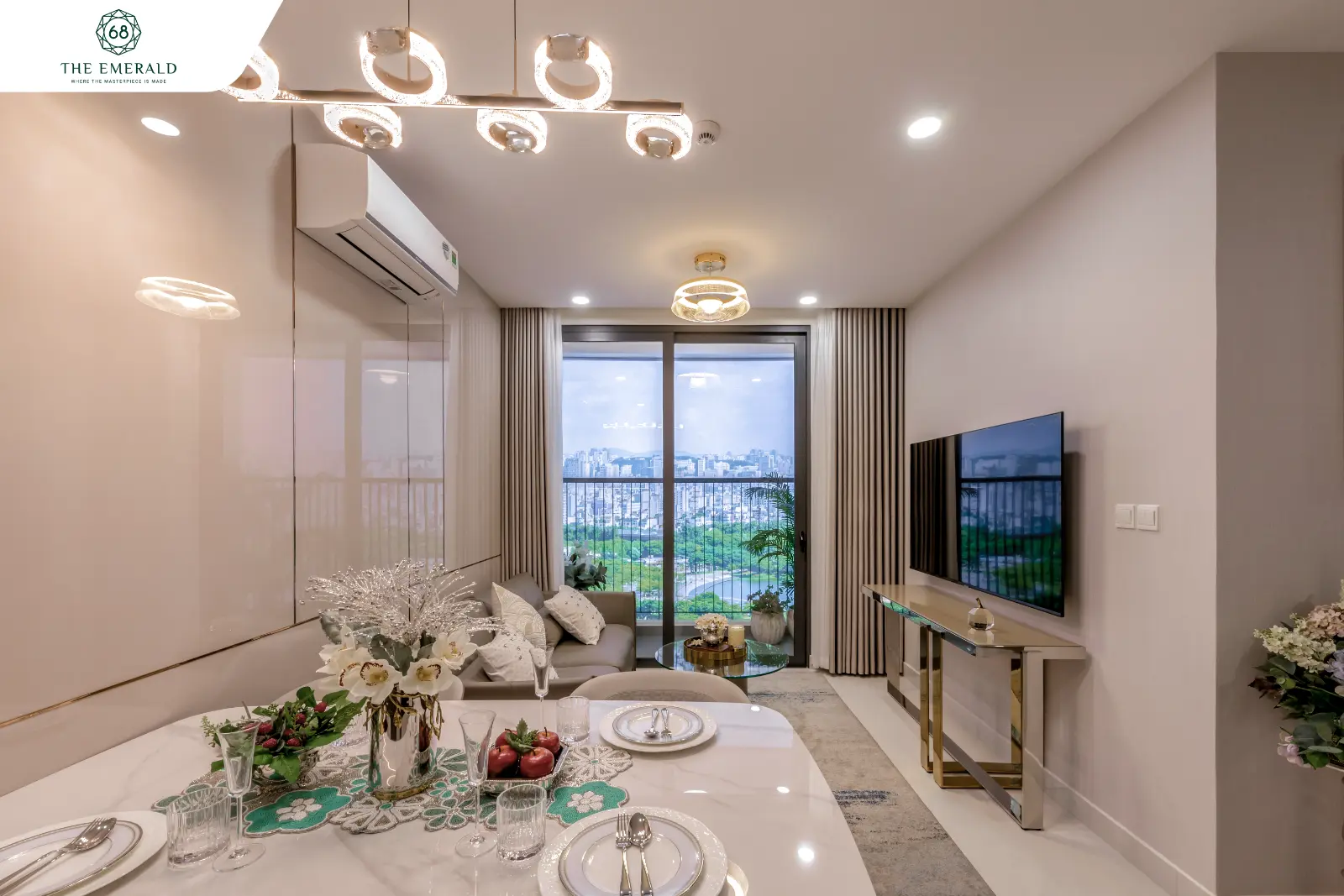 Căn hộ mẫu The Emerald Garden View