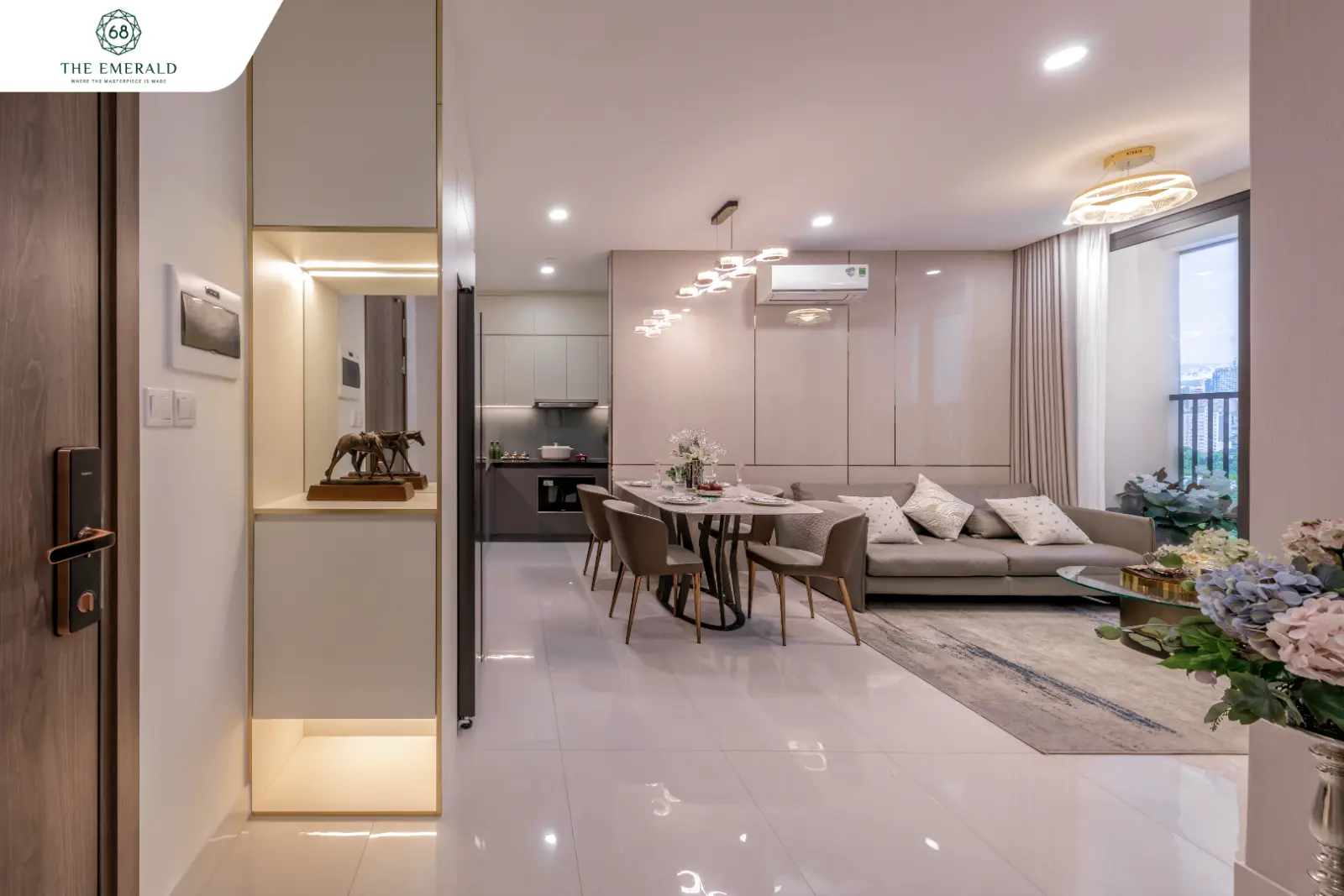 Căn hộ mẫu The Emerald Garden View