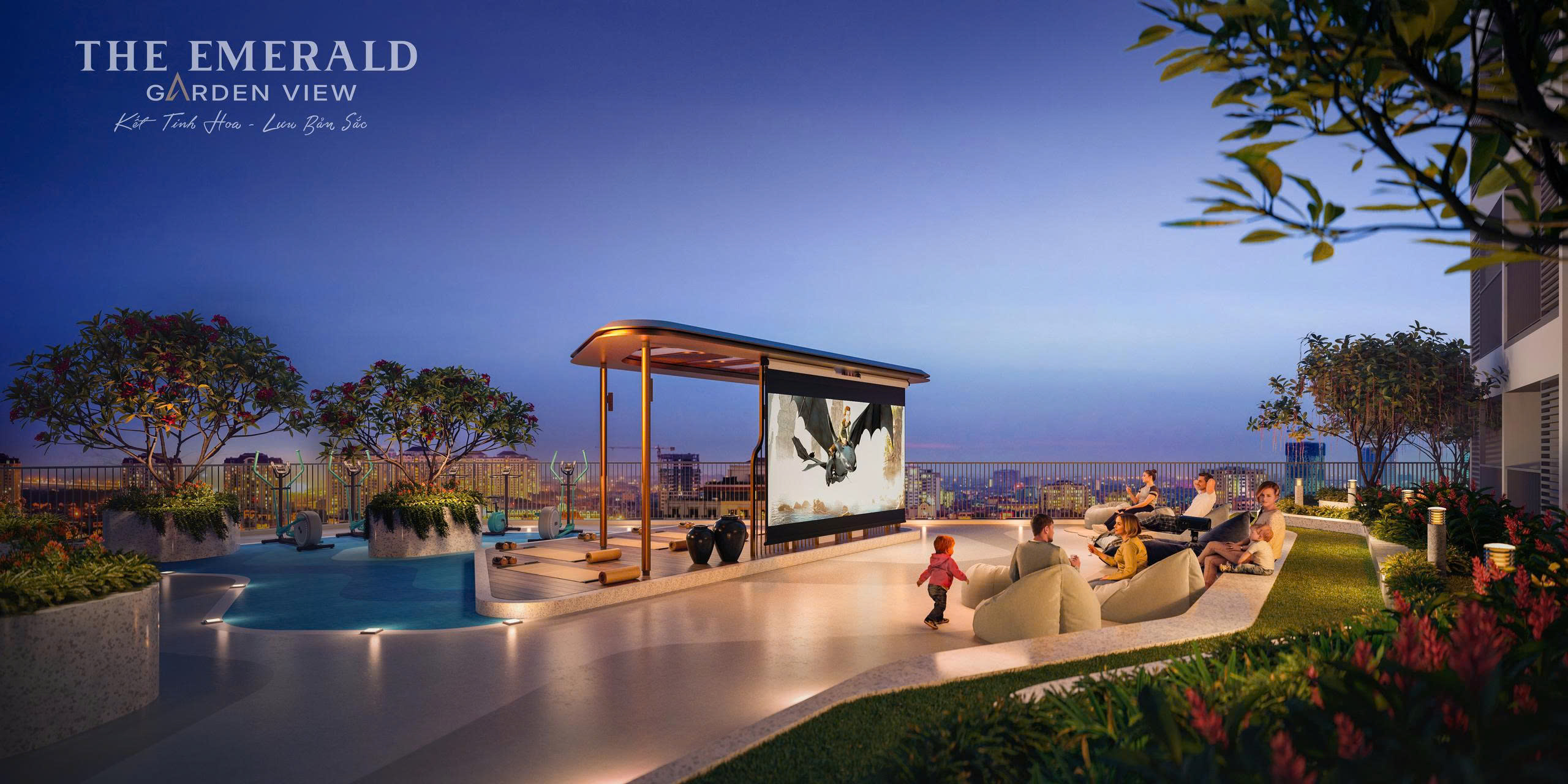 The Emerald Garden View