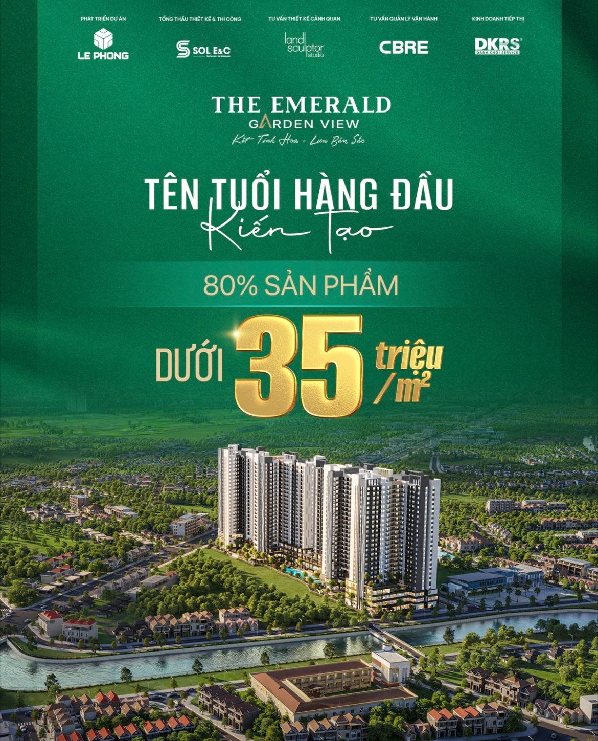 The Emerald Garden View